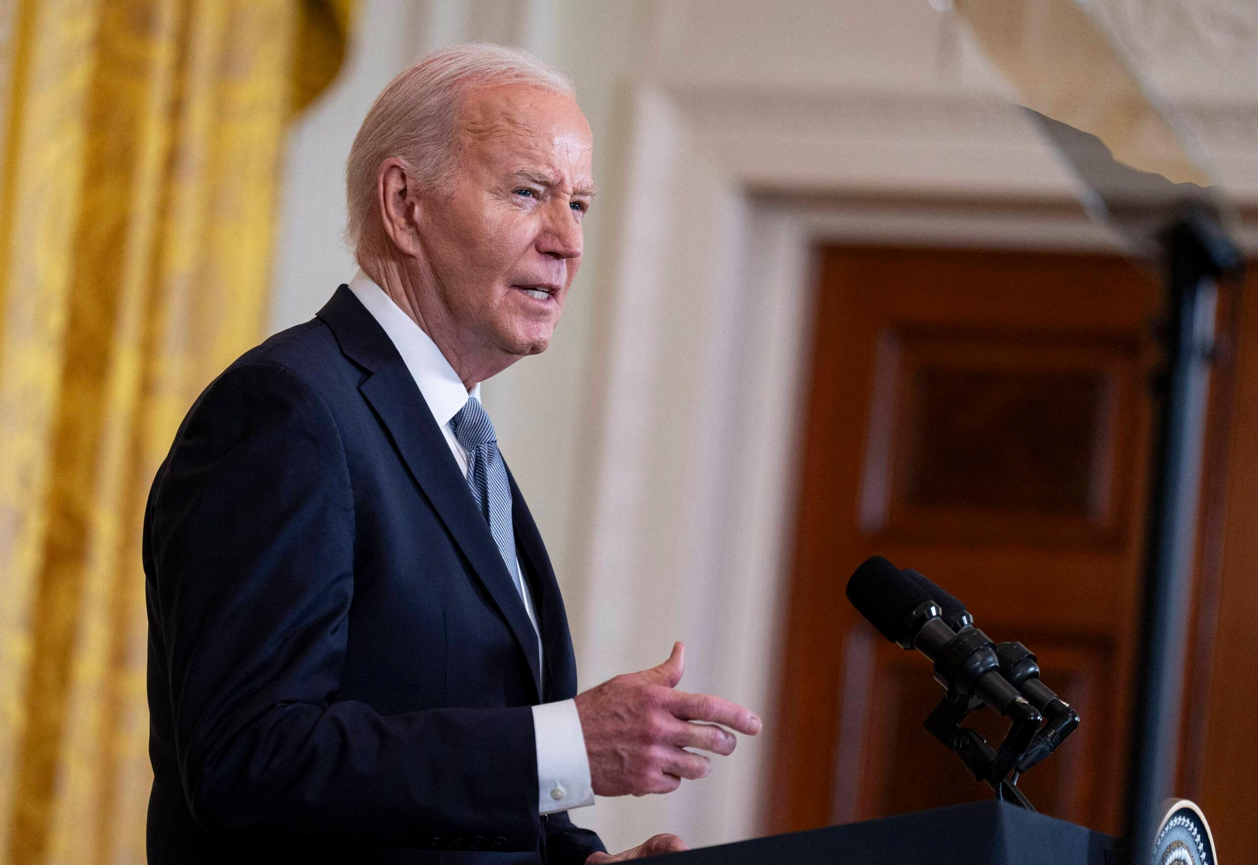 President Joe Biden speaking