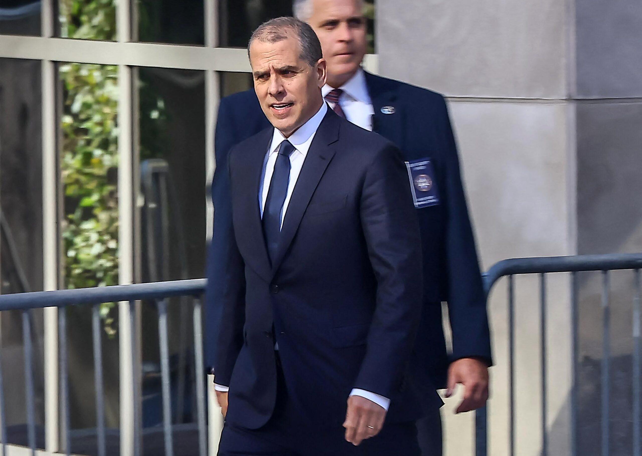 Hunter Biden Departs Federal Court in Wilmington, DE