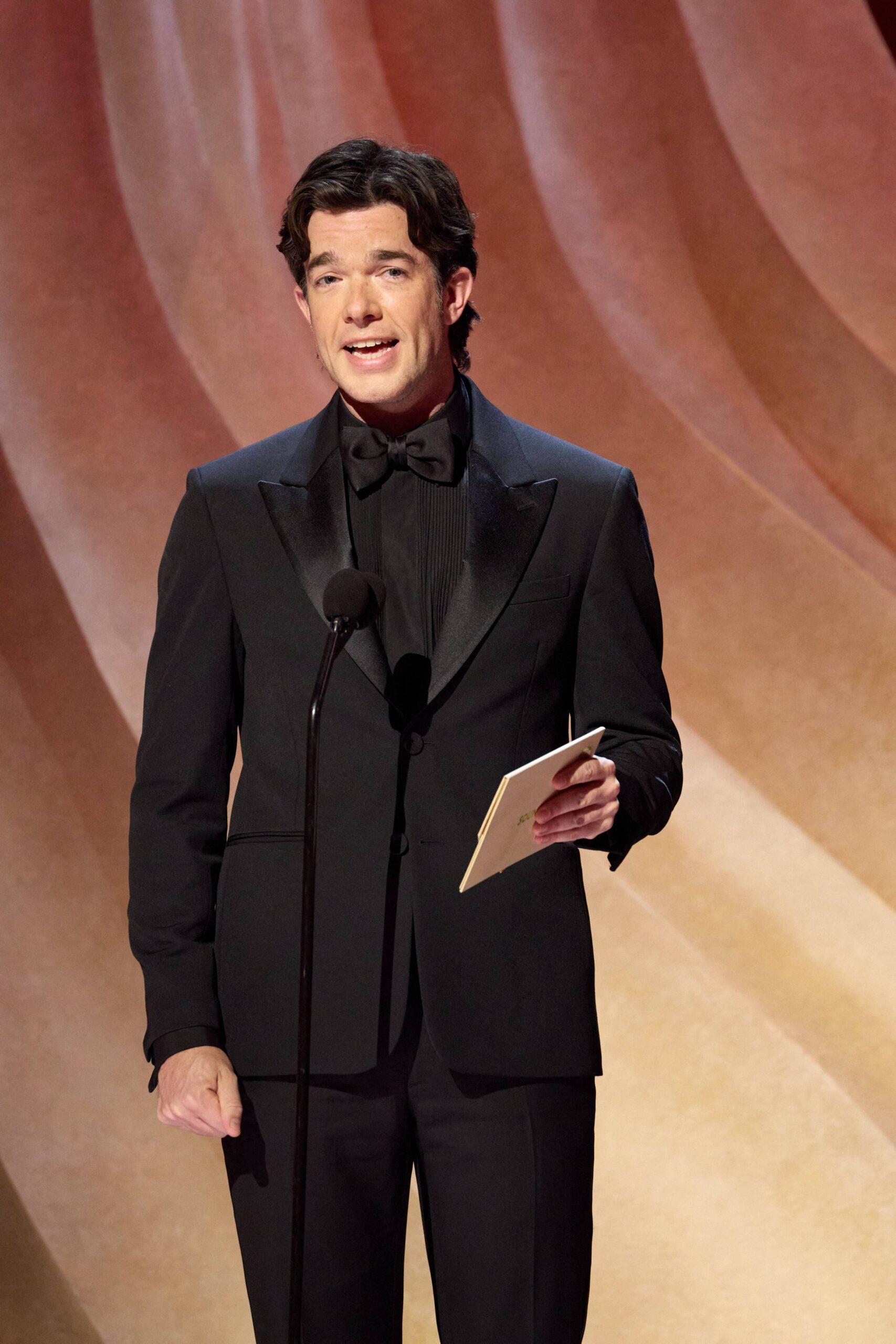 John Mulaney at the 2024 Oscar Awards