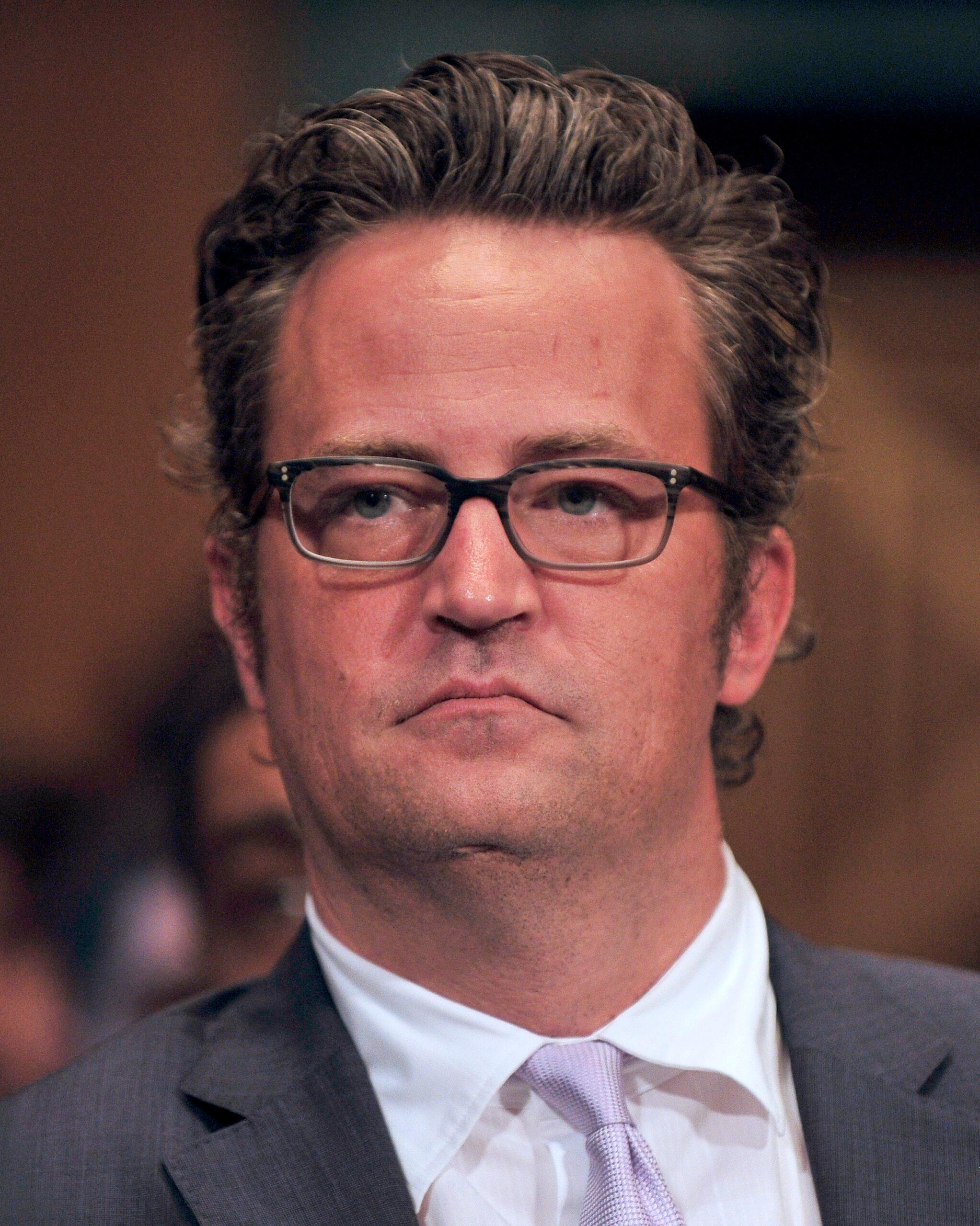 Matthew Perry in court