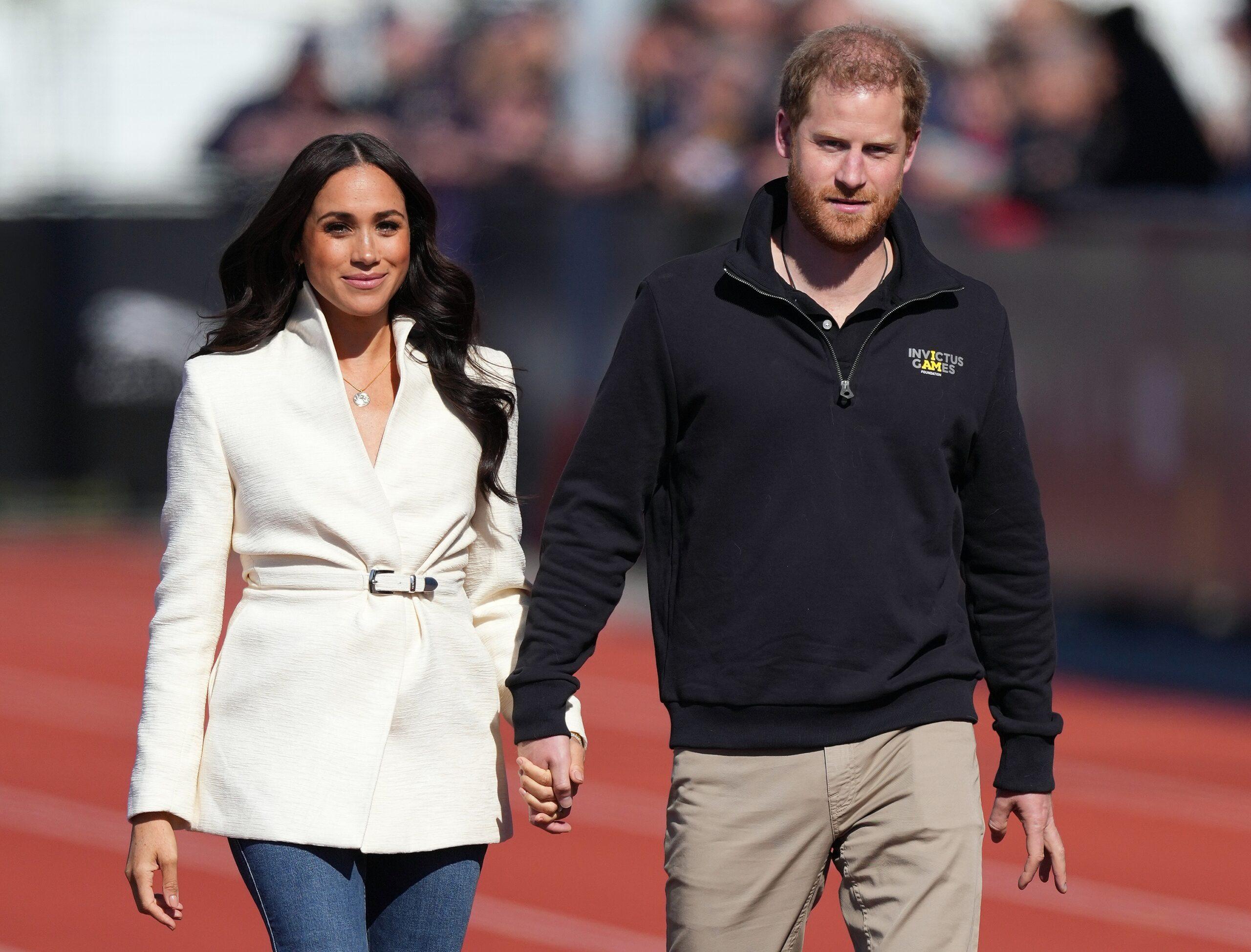 Harry and Meghan attend Day Two of The Invictus GamesThe Duke and Duchess of Sussex watch the Athletics on Day Two of the Invictus Games