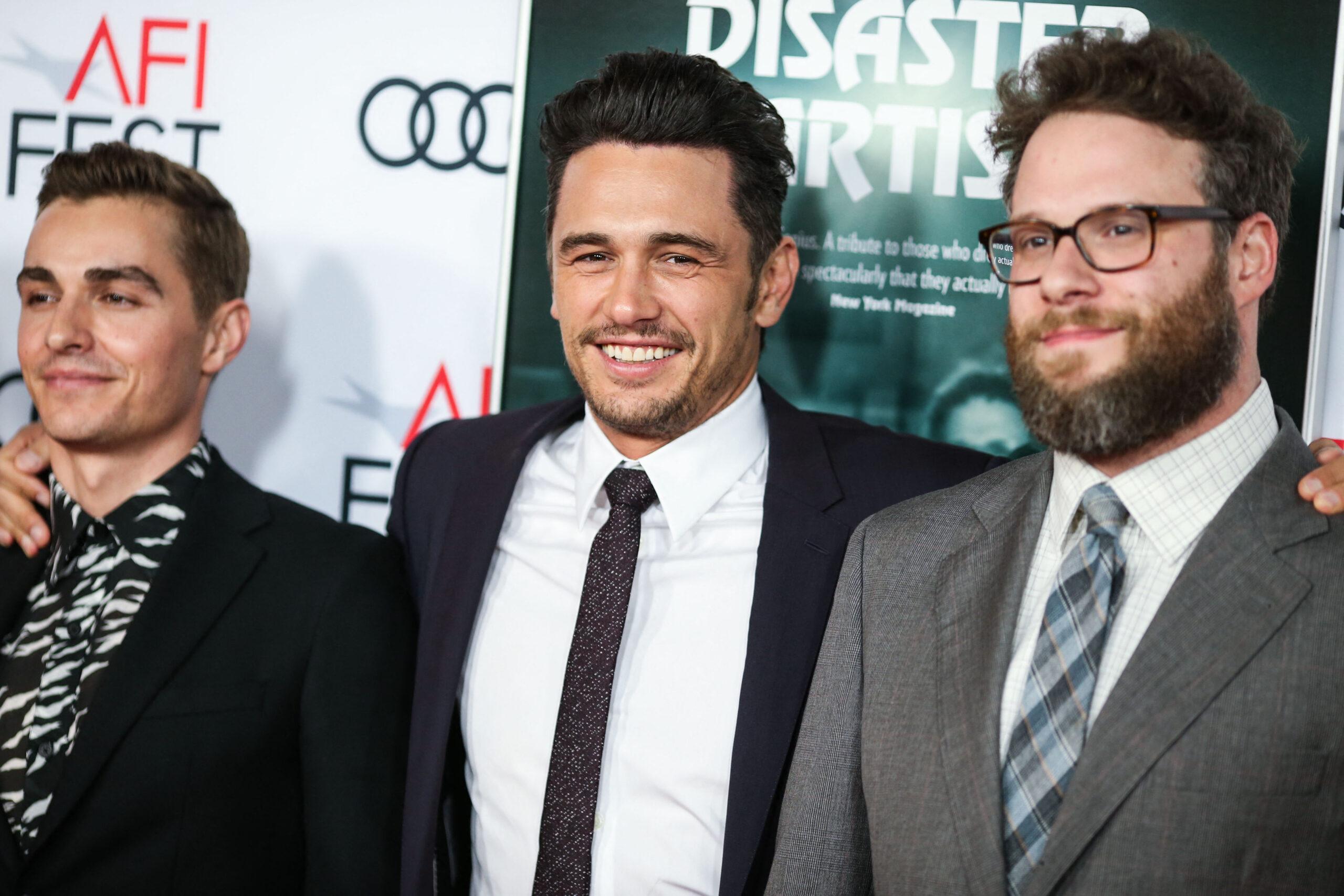 Seth Rogen, James Franco at the screening Of 'The Disaster Artist' held at the TCL Chinese Theatre IMAX on November 12, 2017 in Hollywood, Los Angeles, California, United States.