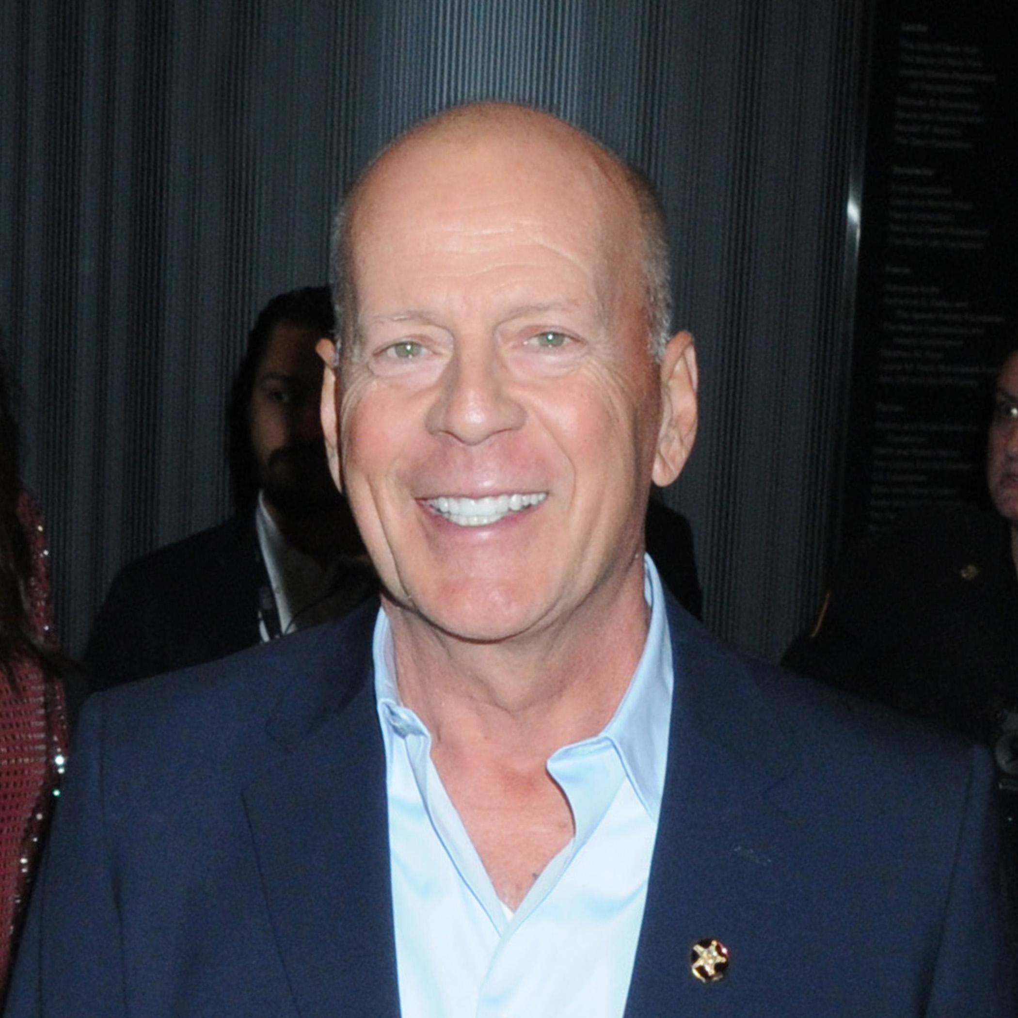 Bruce Willis at the NYFF Closing Night Gala