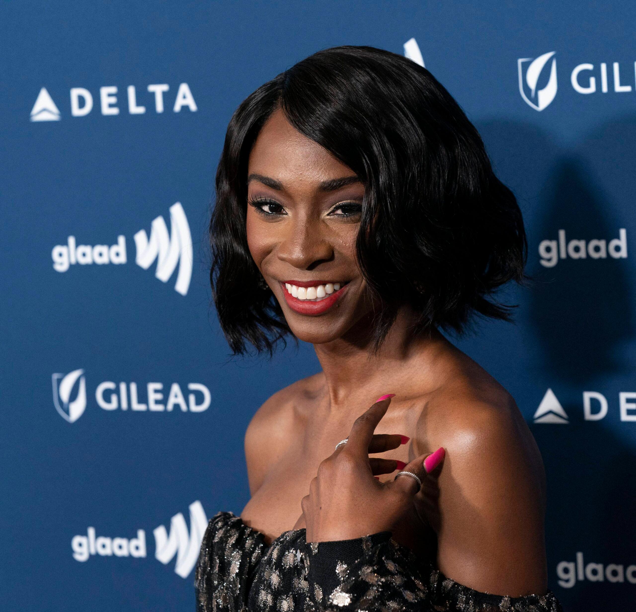 Angelica Ross at the 30th Annual GLAAD Media Awards