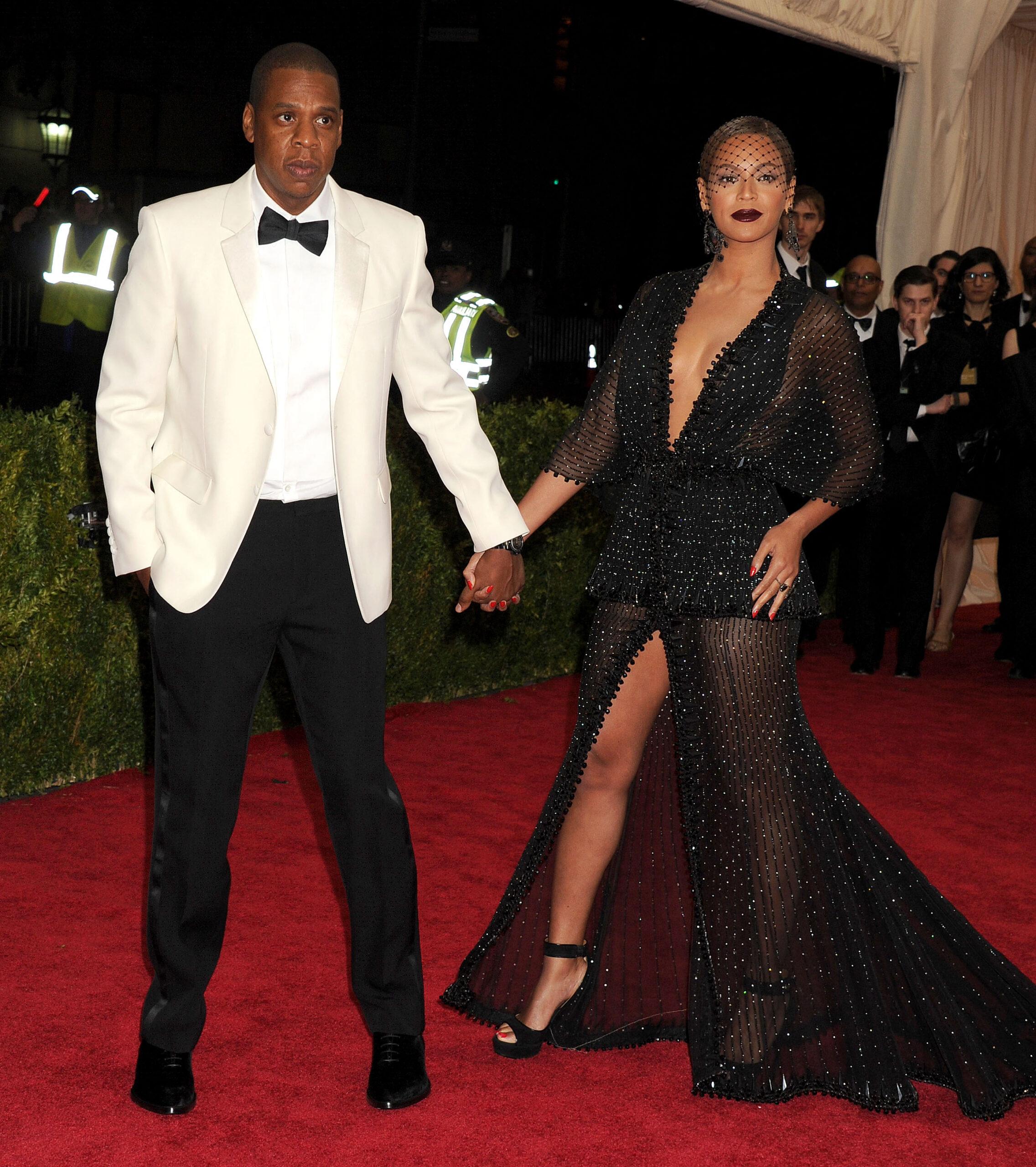 Jay-Z and Beyoncé at the 2018 MET Gala