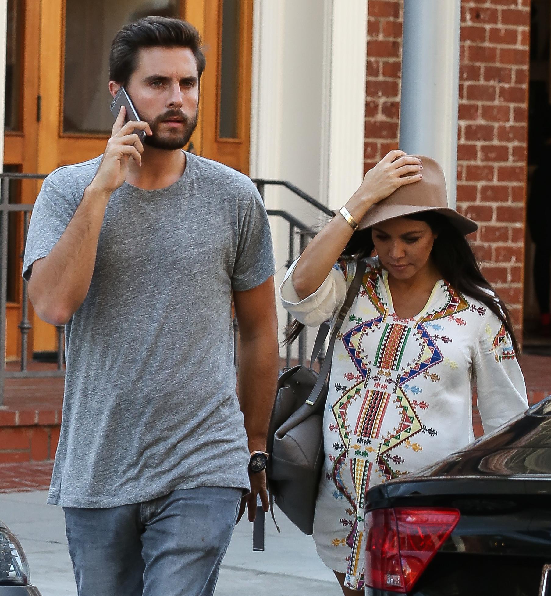 Kourtney Kardashian, Scott Disick